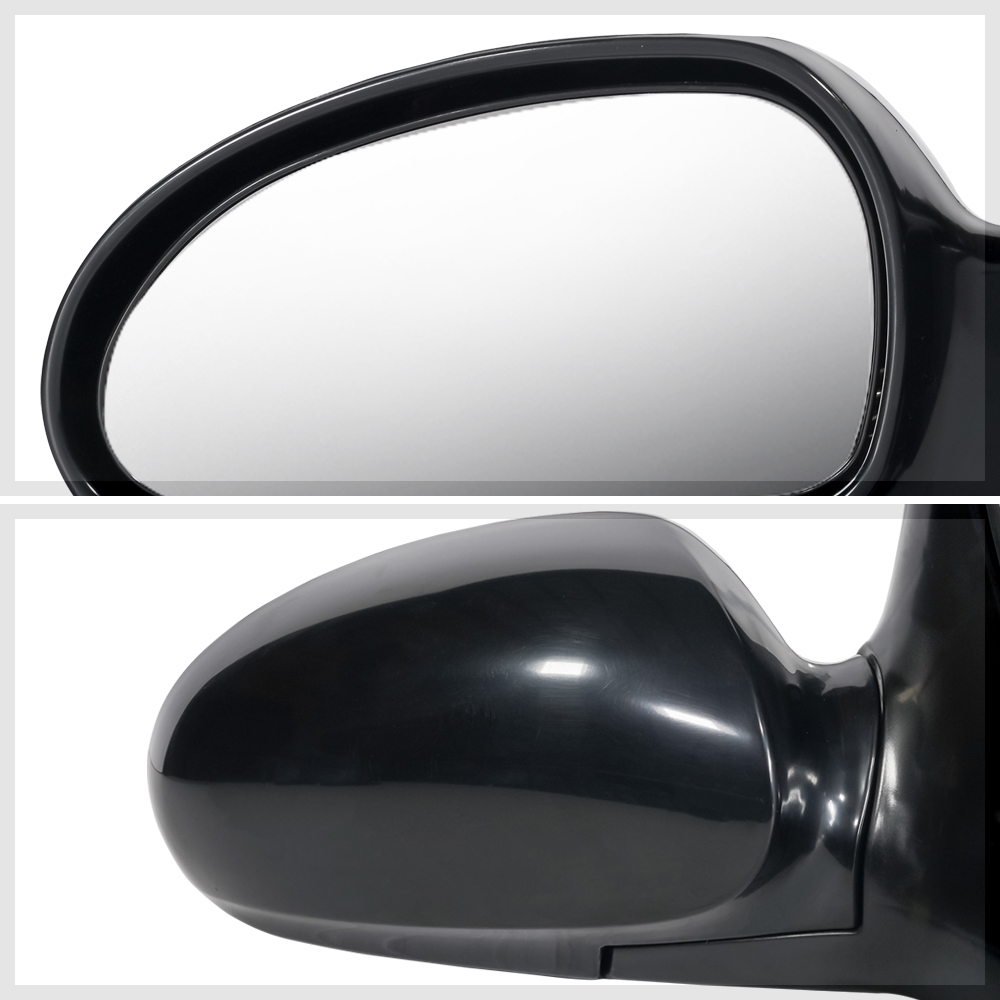 [L]Driver Side Power+Heated Foldable Replacement Mirror for 9905