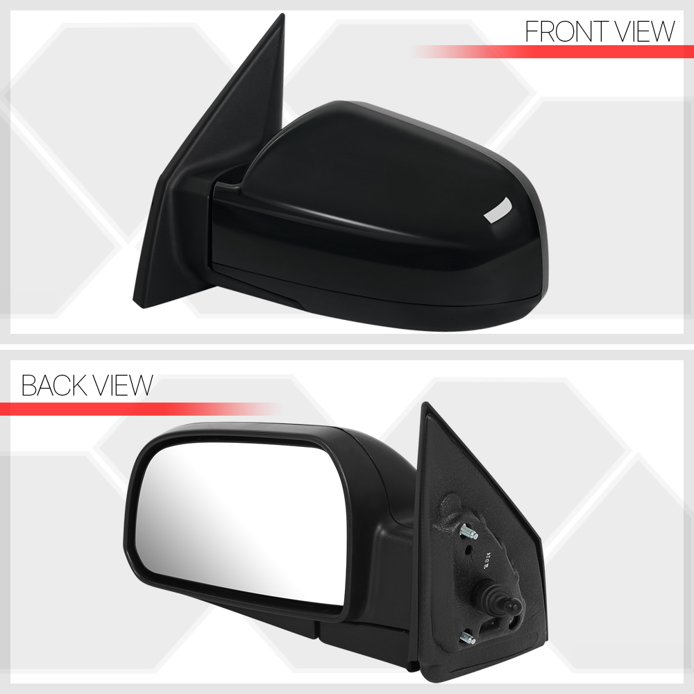 [Left] Driver Side Power Foldable OE Replacement Mirror for 0509