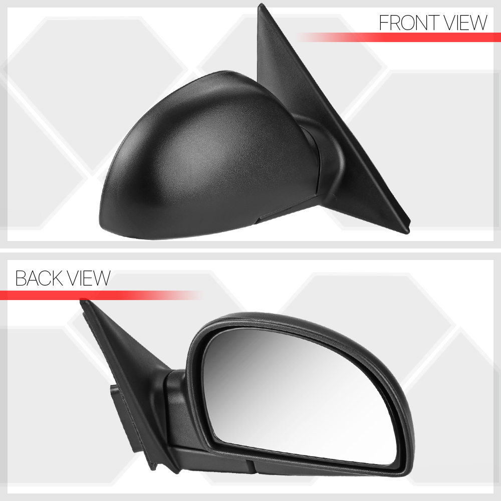 [R]Passenger Side Manual Foldable OE Replacement Mirror for 0205