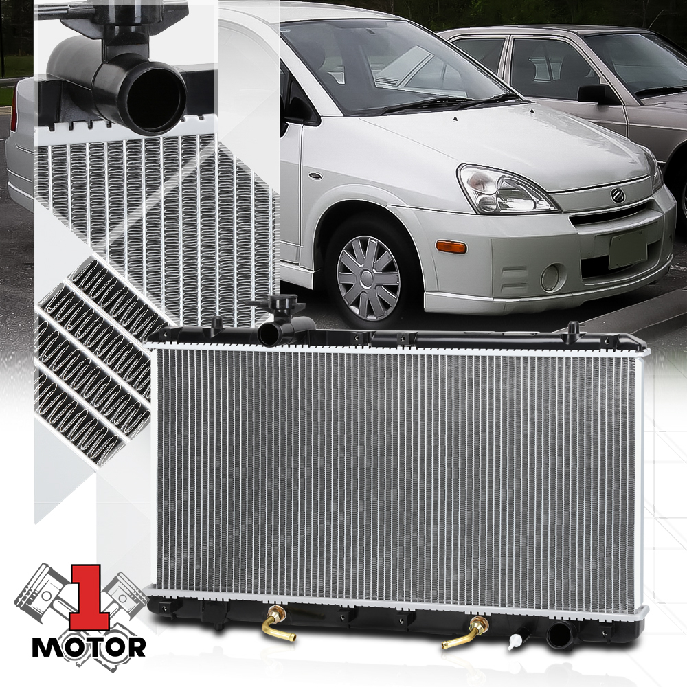 Aluminum Core Radiator OE Replacement for 0207 Suzuki Aerio 2.0/2.3 AT