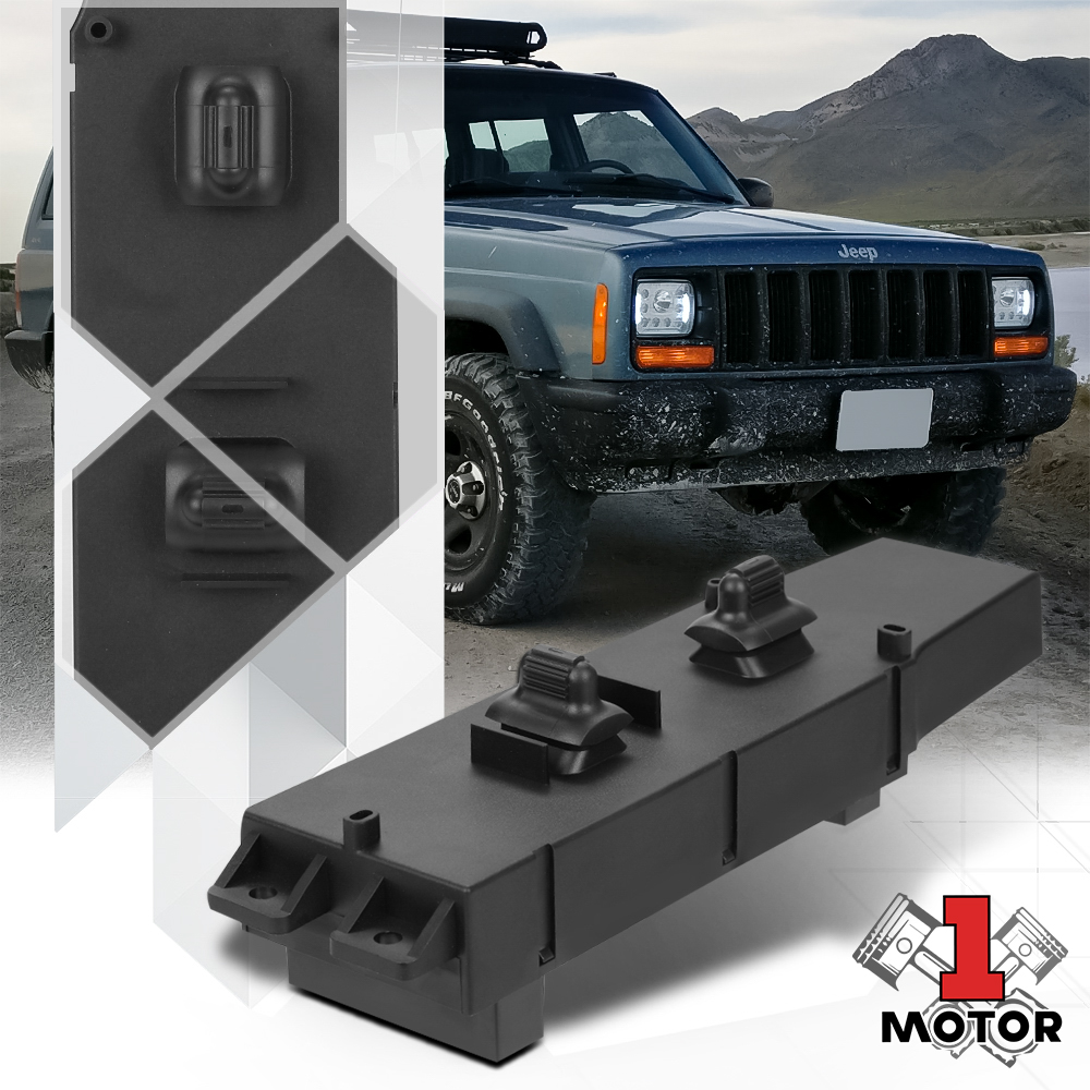 Power Window Master Switch For 97-01 Jeep Cherokee 4 Door Front Left 56009449AC